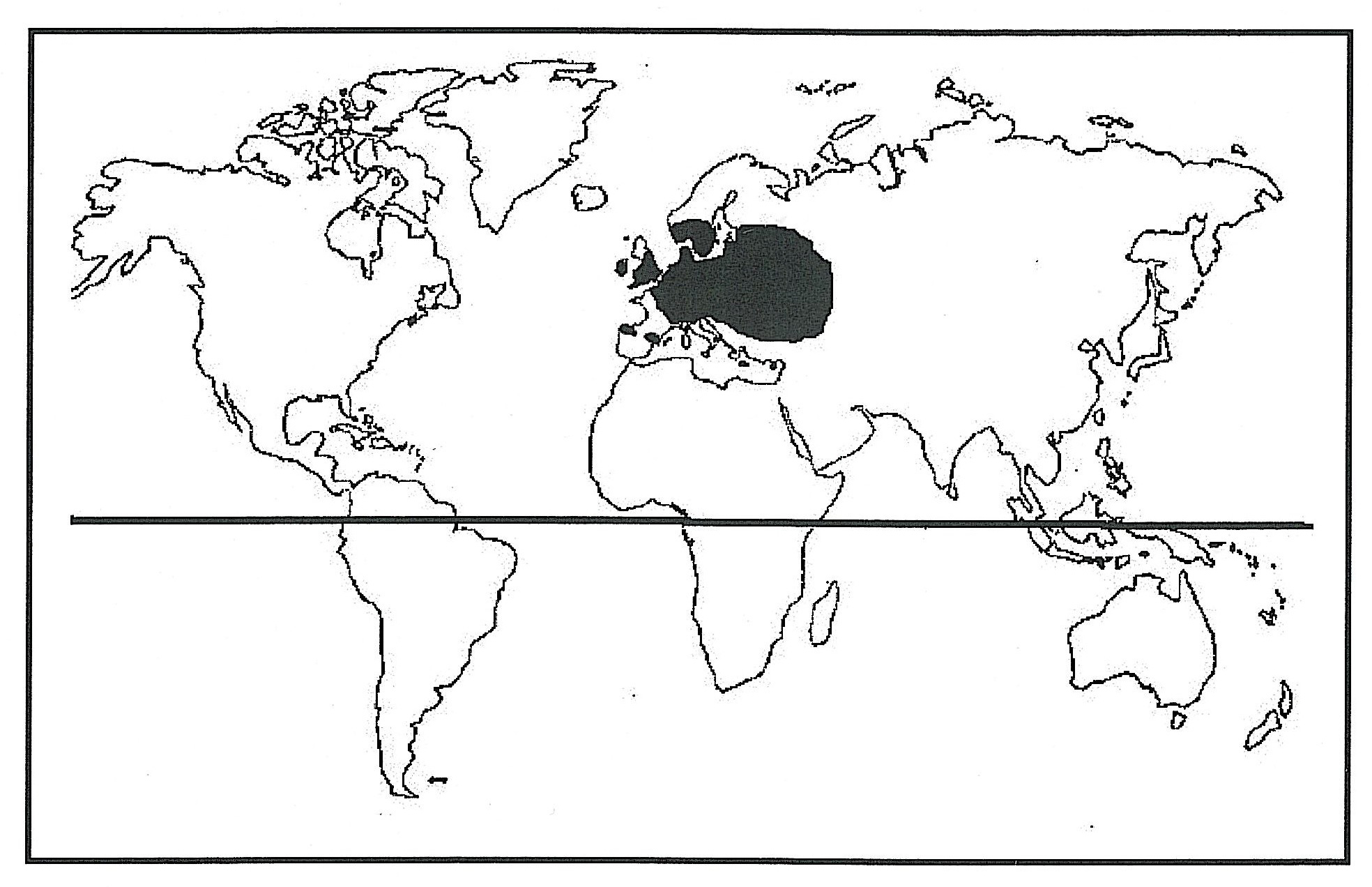 mapa procedencia madera aliso europeo