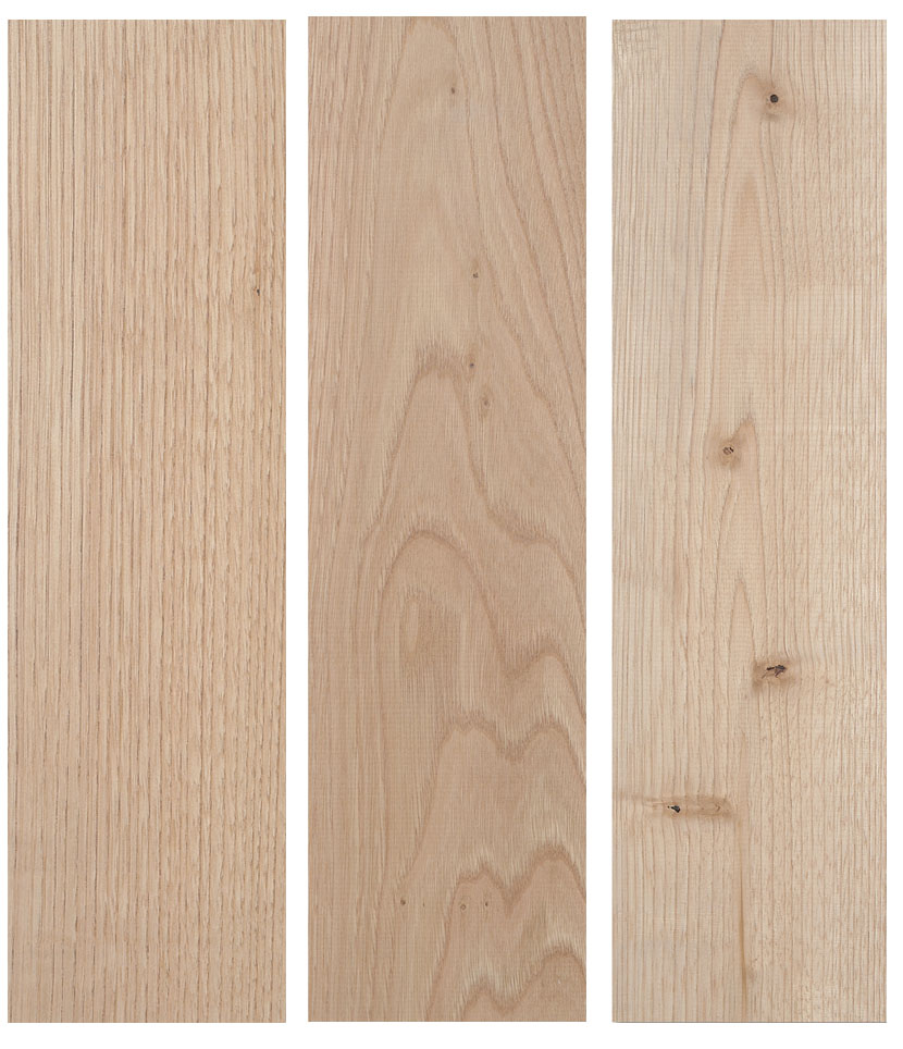 listones de madera castaño