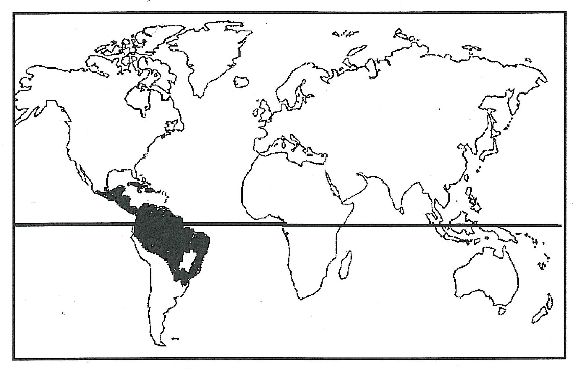 mapa procedencia madera cedro americano