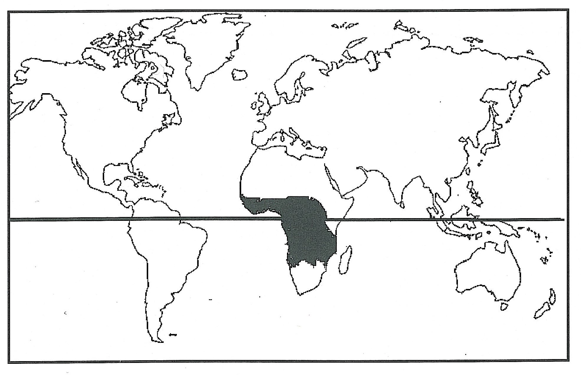 mapa procedencia madera doussie