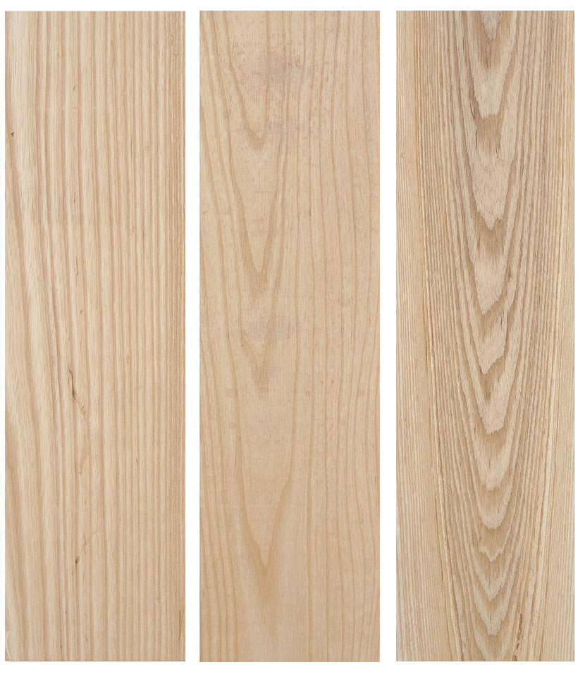 listones de madera fresno