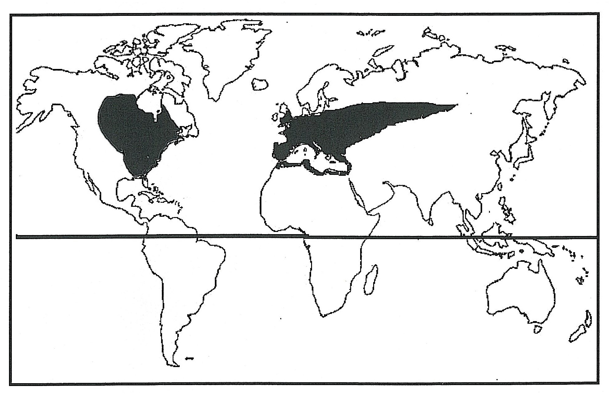 mapa procedencia madera fresno