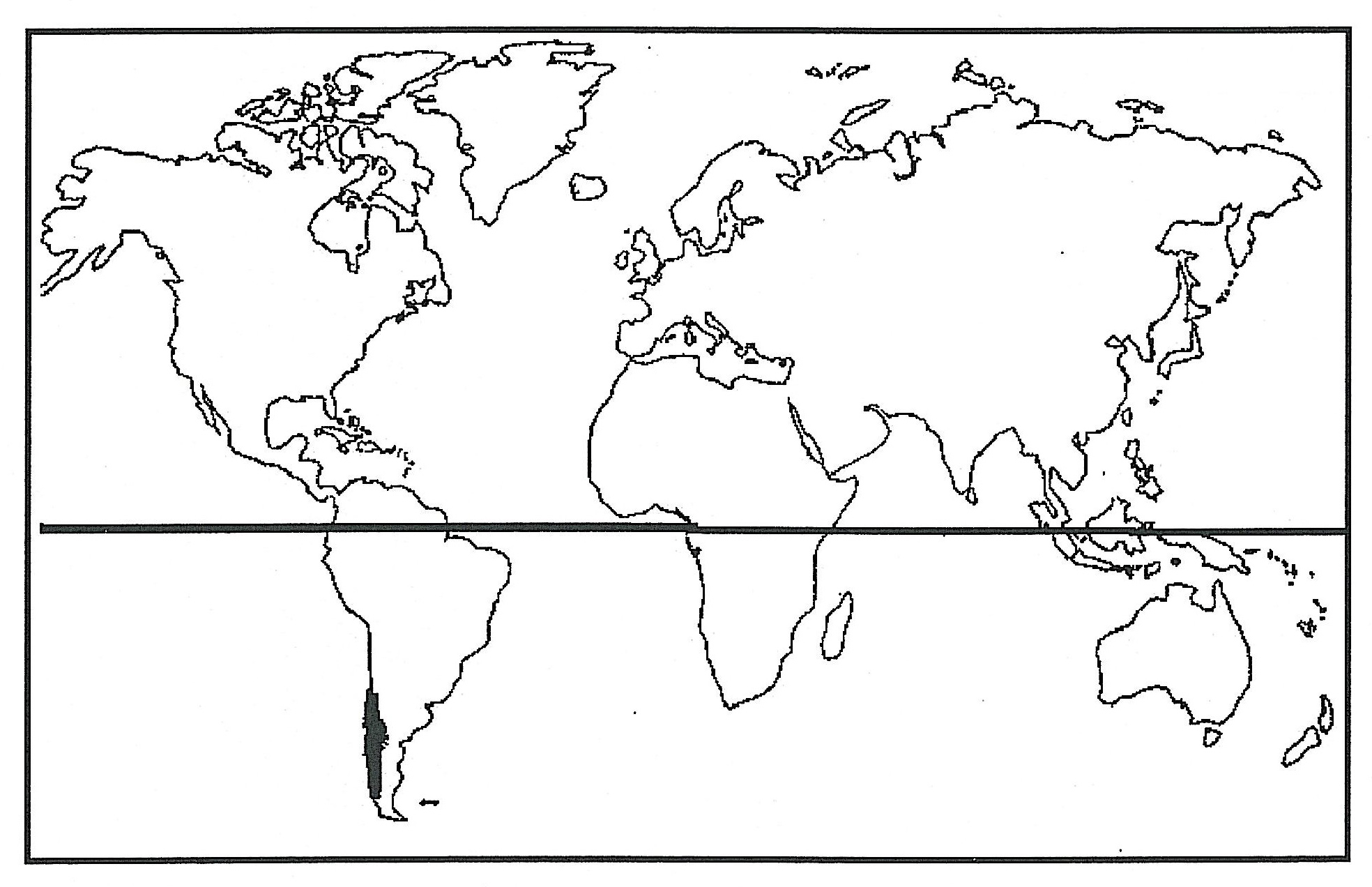 mapa procedencia madera lenga