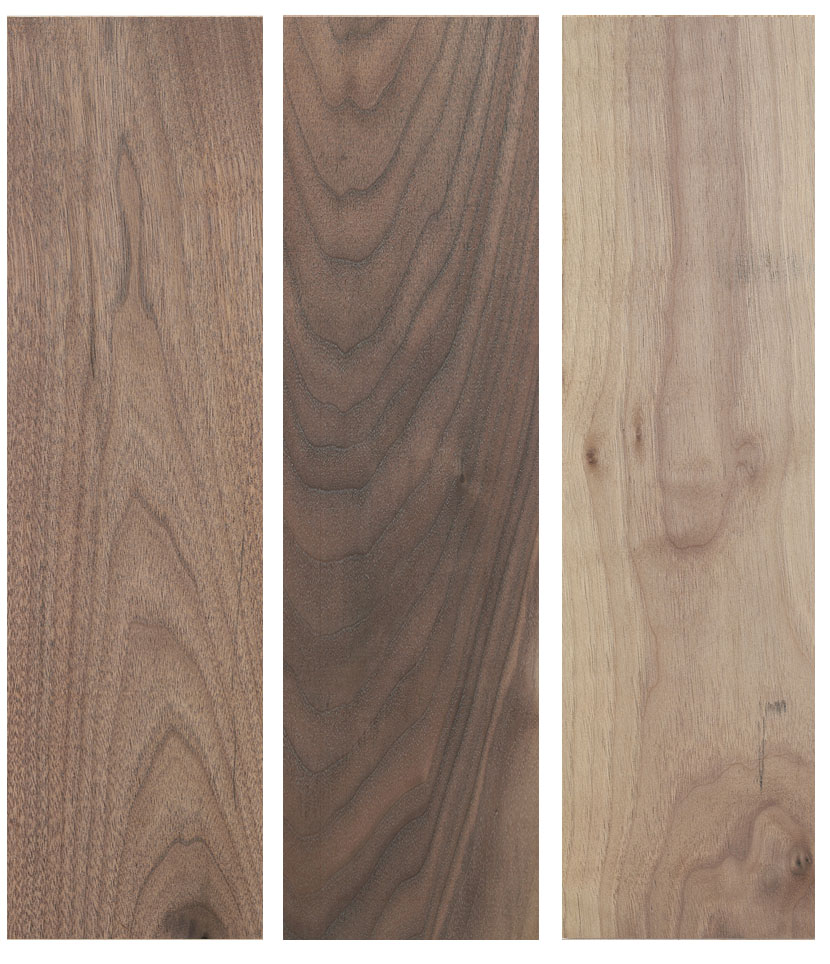 listones madera nogal americano