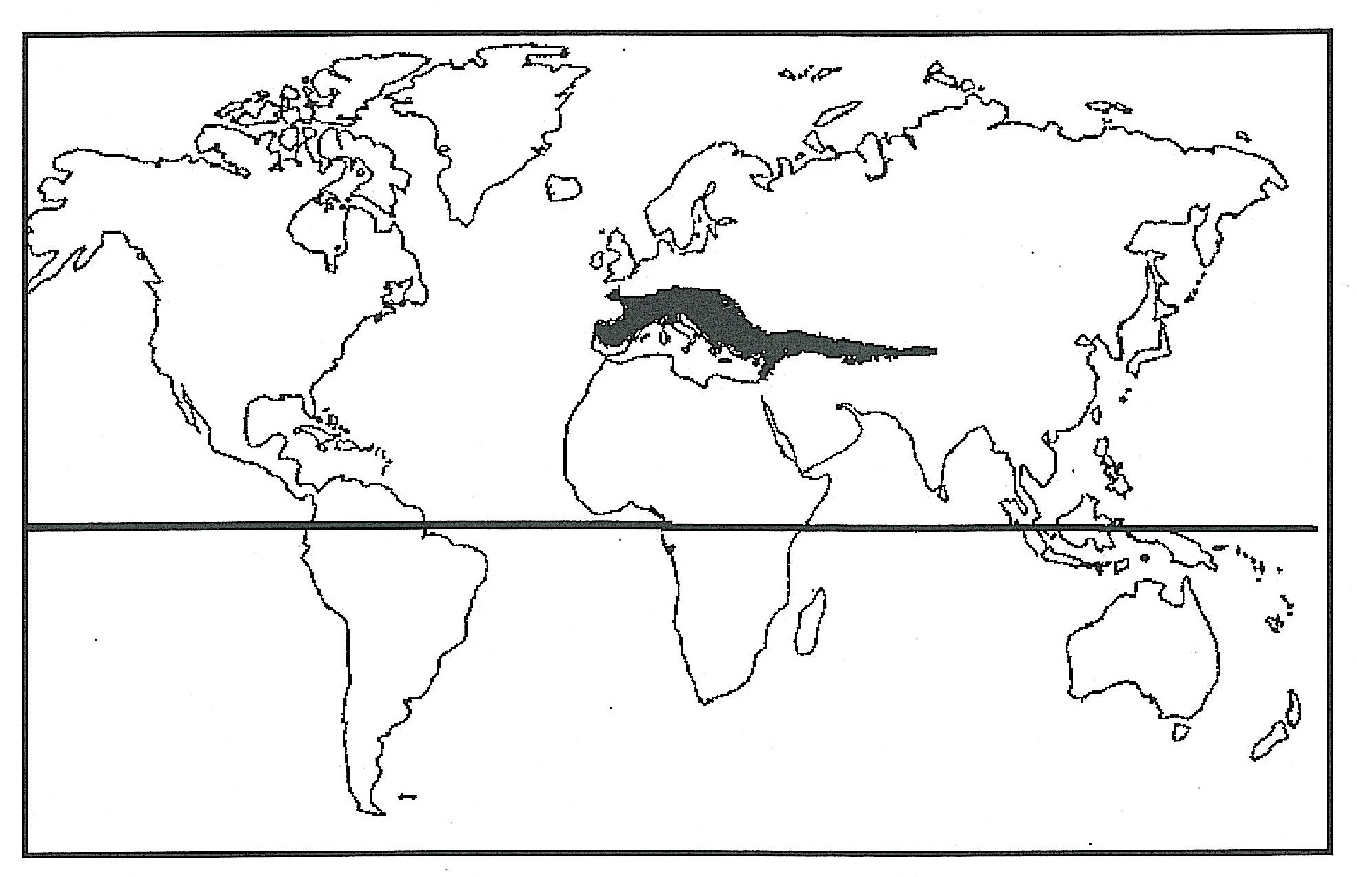 mapa procedencia madera nogal europeo