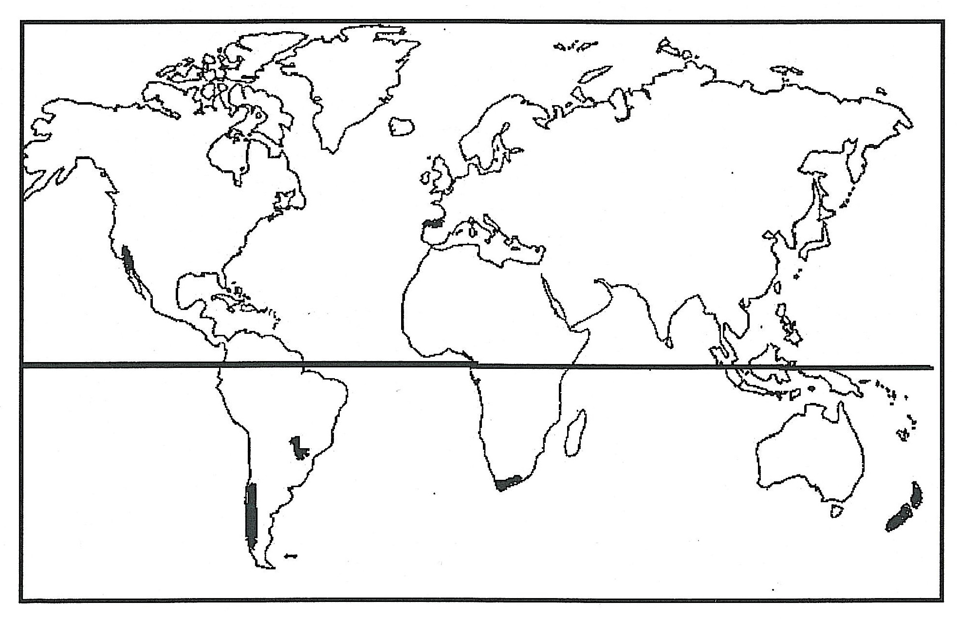 mapa procedencia madera pino amarillo del sur